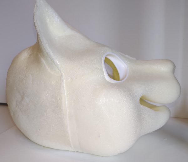 Rose the Cat, Furry Fursuit Foam Full Head Base for Fursuiting, For Furries and Cosplay - DIY - fhb14 - Image 3