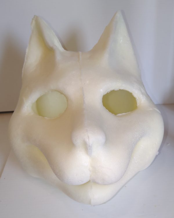 Rose the Cat, Furry Fursuit Foam Full Head Base for Fursuiting, For Furries and Cosplay - DIY - fhb14 - Image 4