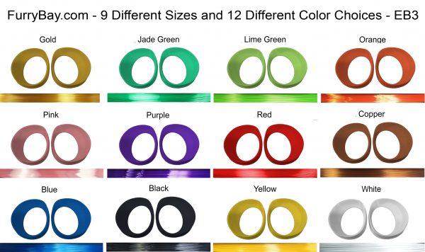 Follow Me Fursuit Eye Blanks Toony Variety eb3 - Image 2