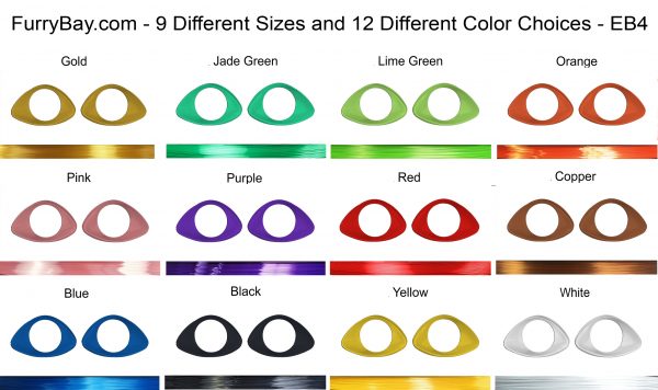 Follow Me Fursuit Eye Blanks Toony Variety eb4 - Image 2