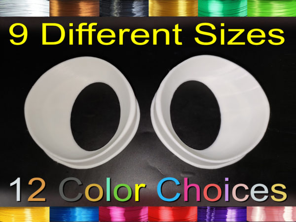 Follow Me Fursuit Eye Blanks Toony Variety eb11