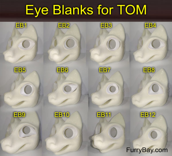 Tom the Cat, Furry Fursuit Foam Full Head Base for Fursuiting, For Furries and Cosplay - DIY -  fhb19 - Image 9