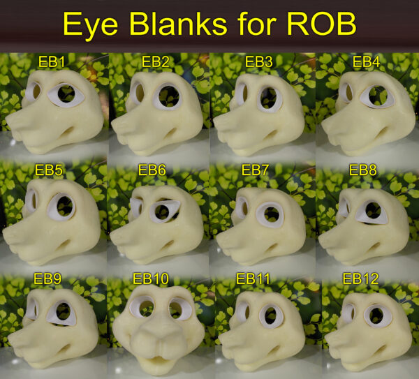 Rob the Rabbit, Furry Fursuit Foam Full Head Base for Fursuiting, For Furries and Cosplay - DIY - fhb9 - Image 4