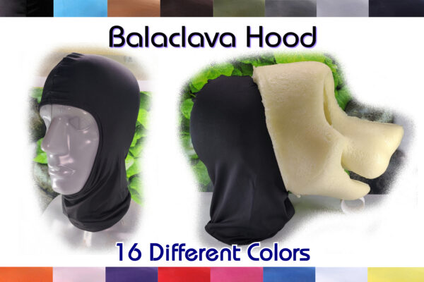 Balaclavas for Fursuit Head Bases - 16 different colors