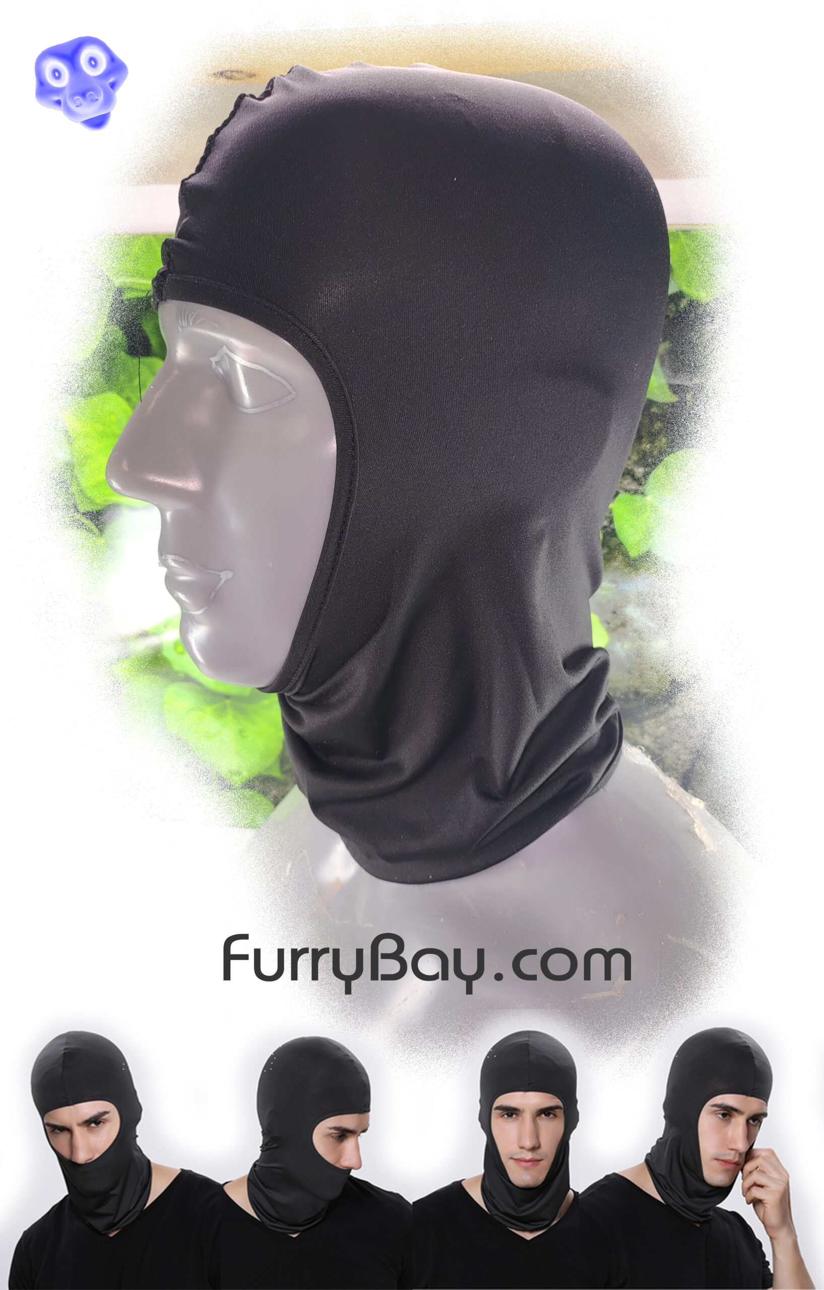 Balaclavas for Fursuit Head Bases - 16 different colors - FurryBay.com